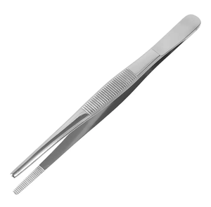 Nuevas Pinzas Quirúrgicas Reutilizables de Acero Inoxidable para Apósitos, Bajo Precio, Hechas en Pakistán con 1 Año de Garantía - Product Image 1