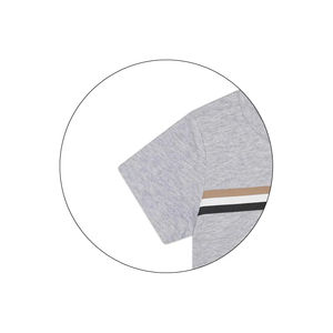 Conjunto de pantalones cortos y camiseta de algodón con estampado de verano para hombre 2025, conjuntos estampados transpirables personalizados - Product Image 3