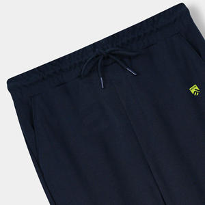 กางเกงวิ่งออกกำลังกายของผู้ชายผ้าคอตตอนแห้งเร็วระบายอากาศได้ดีกางเกงออกกำลังกายแบบ100% สำหรับยิมและชุดลำลองโลโก้ตามสั่ง - Product Image 3