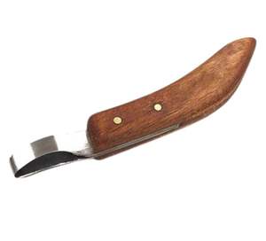 Chan tara hoof มีดรูปตัว L เครื่องมือไกลสำหรับม้าวัวโคตามหลักสรีรศาสตร์และสนิมใบมีดเครื่องมือสัตวแพทย์บอตสวานา - Product Image 5