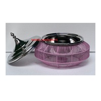 Casserole de service en treillis métallique de fer, en acier inoxydable, chauffe-aliments, casserole de service artisanal, ensembles d'ustensiles de cuisine