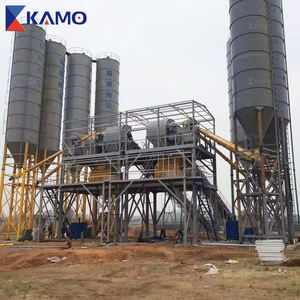 Hochleistungs-Betonmischanlage mit Doppelwellenmischer und Förderband für kommerziellen Transportbeton - Product Image 5