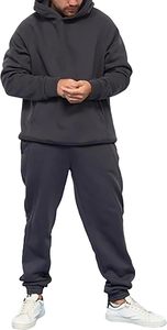 Sudadera con Capucha de Manga Larga para Hombre, 100% Algodón, Forrada, Antiarrugas, Capa de Invierno para Comodidad y Estilo Urbano - Product Image 4