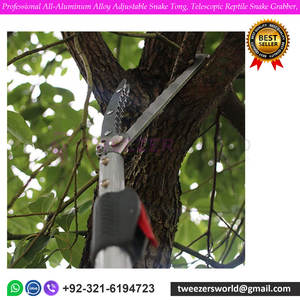 Pinza Profesional para Serpientes, Ajustable, de Aleación de Aluminio, Telescópica, con Mandíbula Ancha en Zigzag - Product Image 5