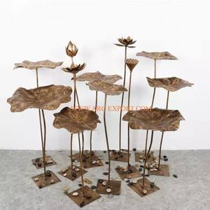 Marvelous Designer Table <b>Decoration</b> Leaf Antique Centerpiece Hot Selling Different Size Home Wedding Centerpiece for <b>Festival</b> - Product Image 1