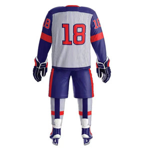 Uniforme d'équipe de hockey sur glace de haute qualité, tissu durable, pantalon ajustable, uniforme de hockey sur glace parfait - Product Image 2
