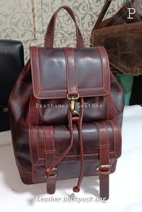 Mochila de Cuero para Hombre, Clásica, Espaciosa y Segura, Hecha a Mano, Precio de Fábrica al por Mayor, Descuentos por Volumen, ¡Compra Ahora! - Product Image 2