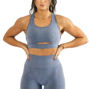 Pantalones cortos de entrenamiento de compresión de cintura alta para mujer, LICRA personalizada, colores sólidos, botín informal sin costuras, motorista, correr, niñas, venta al por mayor - Product Image 1