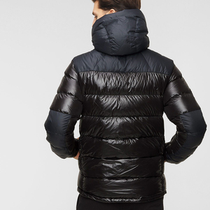 Veste bouffante sur mesure grande taille support brise-vent à bulles tissu polyester lourd vêtements à la mode fermetures à glissière personnalisées - Product Image 4