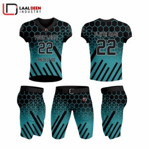 Uniformes de football américain par sublimation Uniforme de football américain sur mesure Design sublimé pour jeunes et adultes - Product Image 1