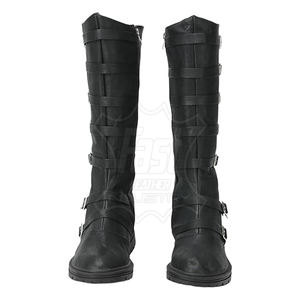 รองเท้าหนังวัวแท้แบบยาวสำหรับผู้ชาย รองเท้าทำงานสั่งตัด รองเท้าลำลองหนังแท้แบบยาวสำหรับผู้ชาย - Product Image 6