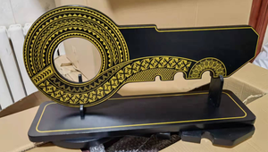 Tùy chỉnh đơn giản 21st sinh nhật <span class=keywords><strong>Key</strong></span> lưu niệm trang trí thủy tinh và khung gỗ với biểu tượng tùy chỉnh và văn bản cá nhân - Product Image 6