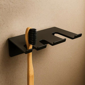 Porte-brosse à dents en acier inoxydable, support mural pour brosse à dents, pour hôtel, usage commercial - Product Image 1