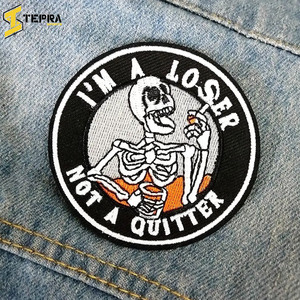 TEPRA SPORTS patchs brodés de haute qualité doux et unique coeur forme de fleur nouveau style vêtements chapeaux en tissu feutre PVC - Product Image 6