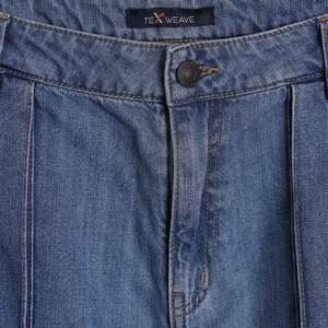 Vaqueros Cargo Lavados para Mujer, de Cintura Alta, Ajuste Holgado, Múltiples Bolsillos, Pantalones Largos Casuales con Cremallera, Verano, ODM - Product Image 3