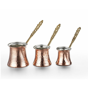 หม้อกาแฟทองเหลืองตุรกี - Product Image 6