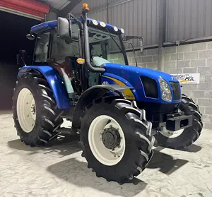 Schlussverkauf second hand gebrauchter New Holland T5070 Traktor für Landwirtschaft 4wd gebrauchte leistungsstarke Traktoren Werkspreis