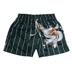 Mai 2024 Short en maille d'été imprimé par sublimation personnalisé, solide et écologique de 5 pouces d'entrejambe, basket-ball pour hommes unisexe - Product Image 3