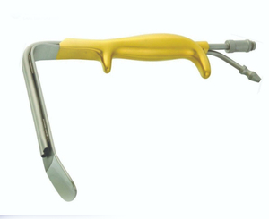 เครื่องดึงเต้านมคู่พร้อมฟัน22X55มม. 31ซม. ชุบทองเครื่องมือทำศัลยกรรมสแตนเลสใช้ซ้ำได้ - Product Image 1