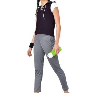 Nuevo OEM de alta calidad al por mayor mujeres gimnasio Fitness peso ligero mujeres gimnasio sin mangas Sudadera con capucha Etiqueta Privada personalización - Product Image 5