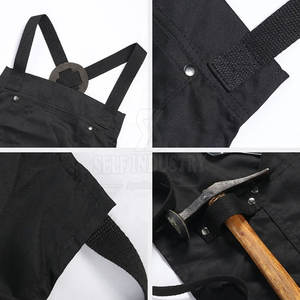 ผ้ากันเปื้อนเครื่องตัดไม้ระบายอากาศได้ดีน้ำหนักเบาใส่สบายมาใหม่ - Product Image 6