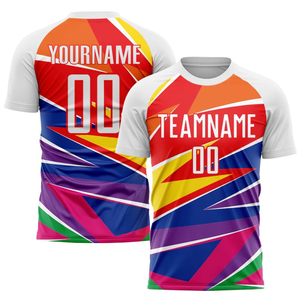Ensemble de football original en gros, uniforme de football, kit de football personnalisé, logo sur le devant, 100% polyester, séchage rapide - Product Image 2