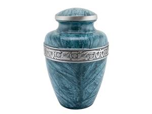 Urne funéraire carrée robuste RABEH, parfaitement conçue, personnalisable, style américain, fournitures funéraires de qualité pour adultes - Product Image 1