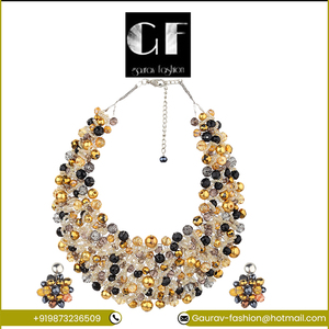 ราคาที่ดีที่สุดสำหรับเครื่องประดับชั้นนำ-สร้อยคอลูกปัดแบบหลายสีสร้อยคอเงินชุบของขวัญสำหรับงานเลี้ยงที่สมบูรณ์แบบสำหรับผู้หญิง - Product Image 2