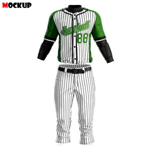 Nouvelle conception, uniforme de baseball personnalisé pas cher, ensemble en gros, uniformes de baseball d'équipe pour hommes, jeunes, enfants, commande en gros - Product Image 4