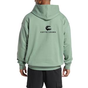 Nouvelle arrivée hommes sweats à capuche lavage à l'acide 100% coton manches longues couleur unie chaud sweats à capuche décontractés pour hommes vente en ligne - Product Image 1