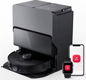 TOUT NOUVEAU robot aspirateur et serpillière sonique roborock S8 MaxV Ultra, aspiration de 10000 Pa, nettoyage en profondeur des coins, séchage automatique à l'air chaud - Product Image 2