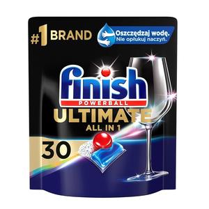 Finish Powerball Ultimate Plus All in 1 <b>Dishwasher</b> Capsules, 30 Count (Standard Pack) - Product Image 6