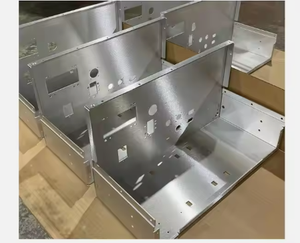 Pièces d'emboutissage de tôle personnalisées OEM Découpe au laser bon marché Services de fabrication de métaux en acier inoxydable et plaque d'aluminium - Product Image 5