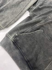 เสื้อฮู้ดซักแบบสวมหัวสำหรับผู้ชายเสื้อมีฮู้ด400GSM แบบวินเทจสำหรับฤดูใบไม้ร่วงฤดูหนาว - Product Image 6