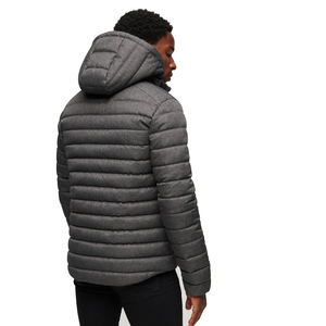 Veste matelassée d'hiver en nylon avec logo personnalisé de haute qualité en gros Veste matelassée pour homme au design nouveau - Product Image 3