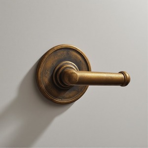 Porte-papier hygiénique en métal de qualité supérieure avec finition patinée argentée Artisan conçu pour les intérieurs décoratifs - Product Image 6