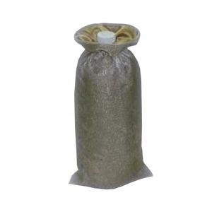 Organza recyclable cordon bouteille de vin sac tissu boisson emballage une bouteille vin Solution de stockage - Product Image 1