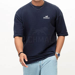 Camiseta de gran tamaño de alta calidad de etiqueta privada Cantidad a granel Camiseta de gran tamaño de algodón a la venta - Product Image 2