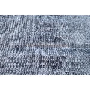 Grand tapis vintage de 4,9 x 8,3 pieds, tapis turc gris patchwork - Product Image 5