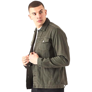 Chaqueta Vaquera Casual para Hombre - Chaqueta de Mezclilla Cómoda Perfecta para Atuendos Casuales y Actividades al Aire Libre Hecha en Pakistán de Alta Calidad - Product Image 5