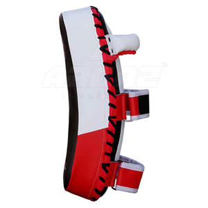 Almohadillas internas suaves para patadas tailandesas para un entrenamiento seguro para jóvenes, almohadillas tailandesas sintéticas de PU con costuras reforzadas para mayor estabilidad - Product Image 6