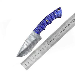 Cuchillo de caza Skinner personalizable hecho a mano, hoja de acero de alto carbono, mango de resina, grado industrial para acampar al aire libre. - Product Image 1