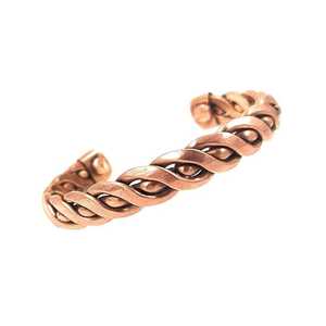 USA-Made Pure Copper Magnetic Therapy <b>for</b> Bracelet Fashionable Cuff <b>Bangle</b> <b>for</b> <b>Men</b> and Women with Arthritis Relief - Product Image 3