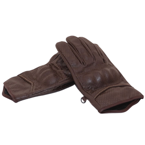 Gants de moto d'hiver en cuir véritable Vintage Biker Knuckle Motorcycle Auto Racing Wear Gants en cuir pour hommes - Product Image 1