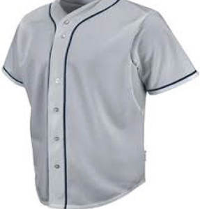 Nom/numéros de l'équipe, faites vos propres t-shirts de vêtements de sport à boutons, t-shirt de Baseball personnalisé à Sublimation complète, broderie - Product Image 4