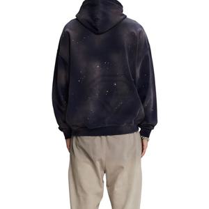 Sweat-shirt à capuche pour homme 100% délavé à l'acide, surdimensionné, personnalisable, streetwear vintage, sweat-shirt en molleton français pour homme, en coton, sweat-shirt pour homme - Product Image 3