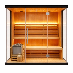 Modern Pro Saunas - Sauna de Vapor Interior para 4-6 Personas + Envío Gratuito - Product Image 1