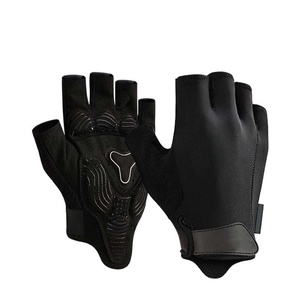Guantes de fitness de medio Dedo de neopreno de alta calidad Guantes de gimnasio de Entrenamiento Personalizados con correa de muñeca ajustable para levantamiento de pesas - Product Image 1