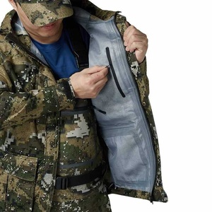 Dernière vente en gros de vestes d'extérieur de chasse durables veste de conception isolée de haute qualité en tissu imperméable sur mesure pour l'hiver - Product Image 5