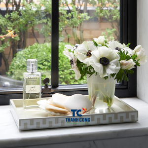 BANDEJA LACQUER al por mayor hecha a mano en Vietnam para una elegante decoración de mesa con bandejas decorativas de laca Vietnam únicas - Product Image 1